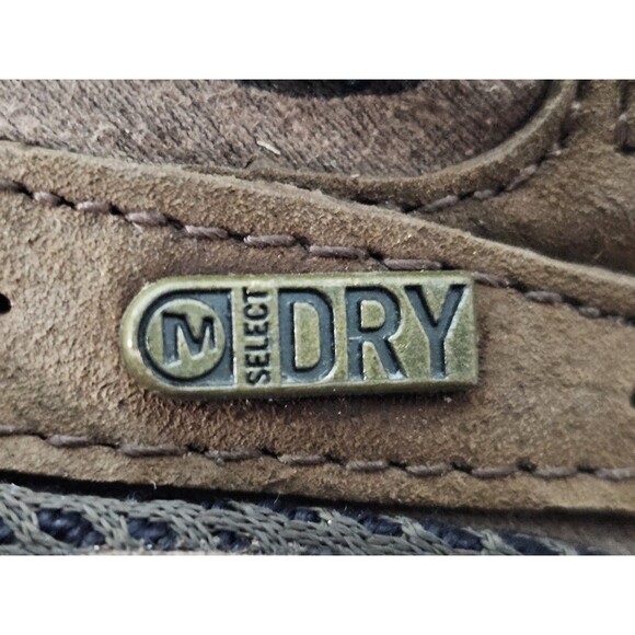 Merrell Moab 2 Mid Waterproof Hiking Boots Men's Size 9W Walnut Brown Vibram EUC - Picture 8 of 12